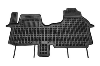 Λαστιχένια πατάκια OPEL Vivaro B (2014-2018) /RENAULT Trafic (2014-2021) /FIAT Talento (2016-2020) / NISSAN NV300 (2014-2021) - front for 3 persons (1 row of seats) - σκαφάκι - 1τμχ., Rezaw Plast