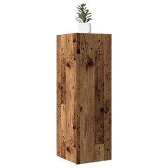 ντουλάπι τηλεόρασης vidaXL Παλιό ξύλο 30,5x30x90 cm Ξύλινη κατασκευή
