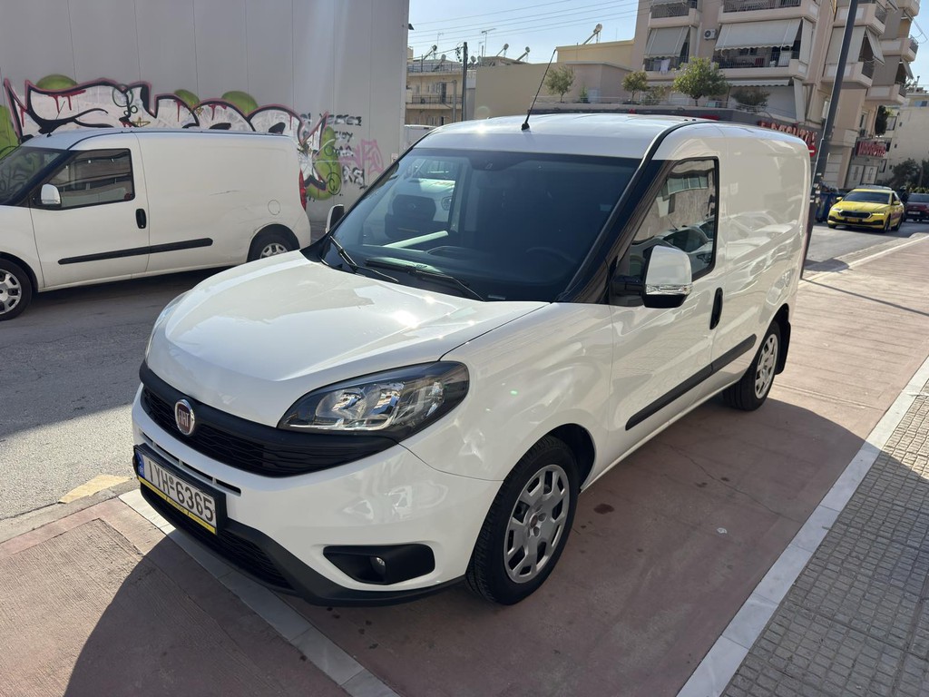 Κλούβα Fiat 2019 Doblo L1 3θέσιο 1.3 95ps Diesel E6 Ελληνικό