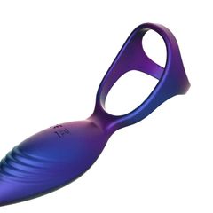 Hueman - Deep Impact Cock & Ball Ring - Thrusting Prostate Stimulator 50 settings-thumb-5
