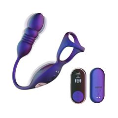 Hueman - Deep Impact Cock & Ball Ring - Thrusting Prostate Stimulator 50 settings-thumb-4