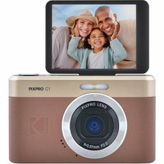 Kodak PixPro C1 Compact Φωτογραφική Μηχανή 13MP 4x Ζουμ Καφέ