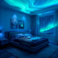 Προβολέας – LED Night Light με Τηλεχειριστήριο