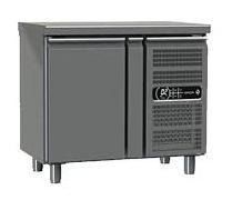 Ψυγείο Πάγκος Συντήρηση Με 1 Πόρτα 95,5x70x86,5Cm GINOX - Καινούργιο.