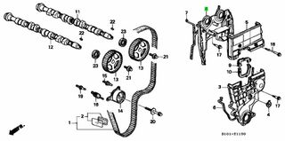 HONDA	ΜΕΣΑ ΠΛΑΣΤΙΚΟ ΚΑΛΛΥΜΑ ΧΡΟΝΙΣΜΟΥ	11840PR4A00 B16A6 B18A1 B18A2 B18B B18B1 B18B3 B18B4 B18C3 B20B2 B20B3 B20B9 B20Z1 B20Z3-thumb-2