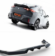 ΠΙΣΩ ΣΠΟΙΛΕΡ Rear diffuser splitter BMW X2 U10 2023+ Piano Black