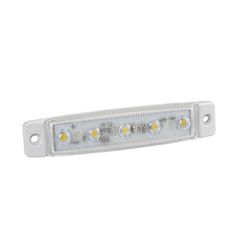 Lampa ΦΩΣ ΟΓΚΟΥ 12/24V 5xSMD LED ΛΕΥΚΟ ΔΙΑΦΑΝΟ 96x20mm ΜΕ ΕΓΚΡΙΣΗ ΤΥΠΟΥ R7/R10 LAMPA - 1 TEM.