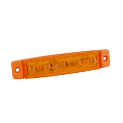 Lampa ΦΩΣ ΟΓΚΟΥ 12/24V 5xSMD LED ΠΟΡΤΟΚΑΛΙ 96x20mm ΜΕ ΕΓΚΡΙΣΗ ΤΥΠΟΥ R7/R10 LAMPA - 1 TEM.