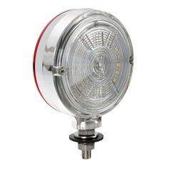Lampa ΦΩΣ ΘΕΣΕΩΣ ΓΙΑ ΚΑΘΡΕΠΤΕΣ (ΣΚΟΥΛΑΡΙΚΙΑ) ΦΟΡΤΗΓΟΥ 24V 54LED ΚΟΚΚΙΝΟ/ΛΕΥΚΟ LOKI-STAR 105x40mm LAMPA - 1 TEM.