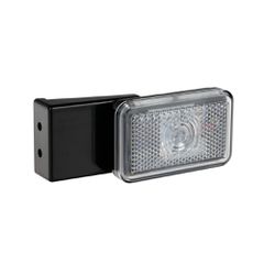 Lampa ΦΩΣ ΟΓΚΟΥ 12/24V 1LED ΜΕ ΒΑΣΗ ΚΑΙ ΑΝΑΚΛΑΣΤΗΡΑ ΛΕΥΚΟ LAMPA - 1 TEM.