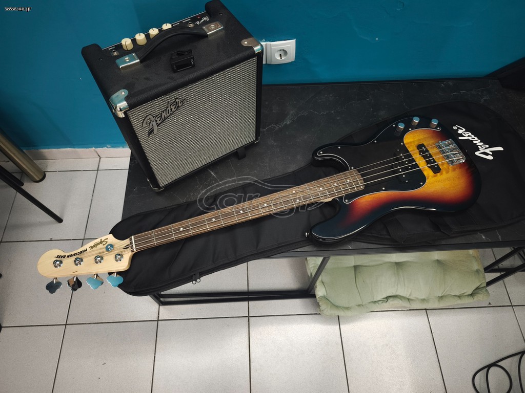 Μπάσο Fender και ενισχυτής