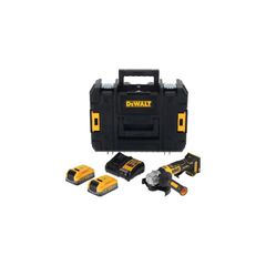 DCG405S2T-QW Γωνιακός Τροχός Μπαταρίας XR 125mm 18V (2x3.5Ah) - ΜΕ ΜΠΑΤΑΡΙΑ & ΦΟΡΤΙΣΤΗ - DEWALT (#DCG405S2T-QW)