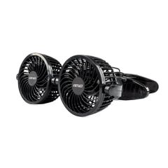 Amio Amio - ΑΝΕΜΙΣΤΗΡΑΣ ΔΙΠΛΟΣ 24V 2χ4''(10,8cm) ΜΕ ΦΙΣ ΑΝΑΠΤΗΡΑ/2 ΤΑΧΥΤΗΤΩΝ/ ΜΕ ΜΑΝΤΑΛΑΚΙ PRO SERIES - 1 ΤΕΜ. (03013/AM)