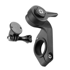 Optiline Διπλή Βάση Στήριξης Κινητού και Action Camera Out Front της σειράς Titan Optiline για Τιμόνι Μηχανής ή Ποδηλάτου με διάμετρο από 22 mm έως 35 mm με 3D αντικραδασμικό σύστημα dampener και σύστ