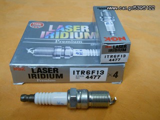 ΛΥΡΗΣ NGK SPARK PLUG LAZER IRIDIUM ITR6F-13 4477