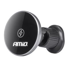 Amio Amio - ΒΑΣΗ ΣΤΗΡΙΞΗΣ ΚΙΝΗΤΟΥ ΓΙΑ ΑΕΡΑΓΩΓΟ ΜΑΓΝΗΤΙΚΗ ΜΕ ΑΣΥΡΜΑΤΗ ΦΟΡΤΙΣΗ QUICK CHARGE 2A MAX15W MY MAG - 1 Τεμ. (03773/AM)