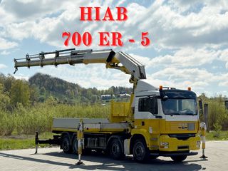 Γερανοί - Φορτηγά Με Γερανό MAN 2008 TGA 35.440 * HIAB 700 ER - 5 * 8x4