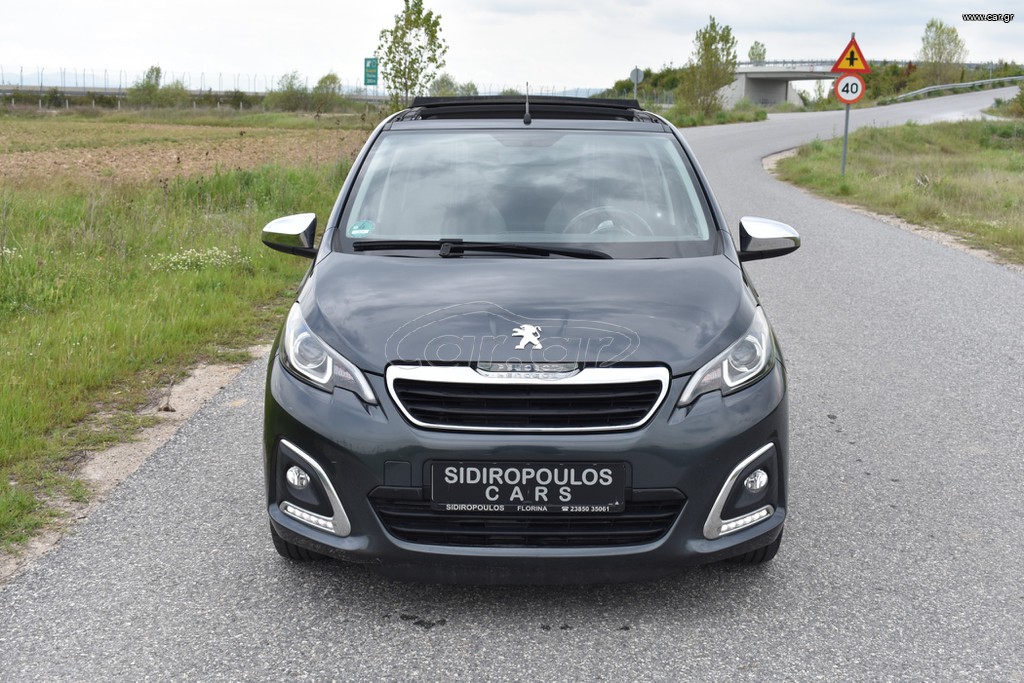 Peugeot 108 2018 1.0 VTI 72 STOP&START STYLE-ΑΝΟΙΓΟΜΕΝΗ ΟΡΟΦΗ
