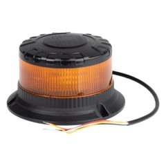 Amio Amio - ΦΑΡΟΣ HEAVY DUTY W28B 12/24V ΠΟΡΤΟΚΑΛΙ 16LED ΒΙΔΩΤΟΣ Υ77mm Φ110mm - 1 τεμ. (04106/AM)