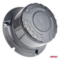 Amio Amio - ΦΑΡΟΣ ΦΙΜΕ HEAVY DUTY W28B 12/24V ΠΟΡΤΟΚΑΛΙ 16LED ΒΙΔΩΤΟΣ Υ77mm Φ110mm - 1 τεμ. (04109/AM)