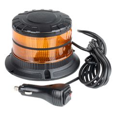 Amio Amio - ΦΑΡΟΣ HEAVY DUTY W29M 12/24V ΠΟΡΤΟΚΑΛΙ 16LED ΜΑΓΝΗΤΙΚΟΣ/ΒΙΔΩΤΟΣ ΜΕ ΦΙΣ ΑΝΑΠΤΗΡΑ Υ103mm Φ110mm - 1 τεμ. (04110/AM)