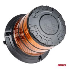 Amio Amio - ΦΑΡΟΣ HEAVY DUTY W30M 12/24V ΠΟΡΤΟΚΑΛΙ 24LED ΜΑΓΝΗΤΙΚΟΣ/ΒΙΔΩΤΟΣ ΜΕ ΦΙΣ ΑΝΑΠΤΗΡΑ Υ128mm Φ110mm - 1 τεμ. (04111/AM)