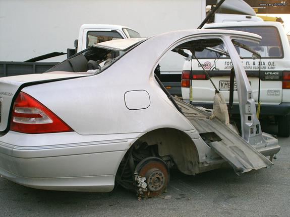 MERCEDES C200 KOMPRESSOR ΤΡΟΜΠΕΤΟ ΠΙΣΩ
