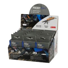 Lampa ΕΛΒΕΤΙΚΟΣ ΣΟΥΓΙΑΣ/ΠΟΛΥΕΡΓΑΛΕΙΟ ΤΣΕΠΗΣ POCKET 15in1 ΜΕ ΞΥΛΙΝΗ ΛΑΒΗ 18x15x23cm ΣΕ ΣΤΑΝΤ LAMPA - 18 ΤΕΜ.