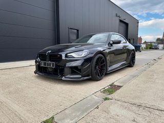 BMW M2 2023-2025 CT CARBON FRONT LIP ORIGINAL CARBON-thumb-1