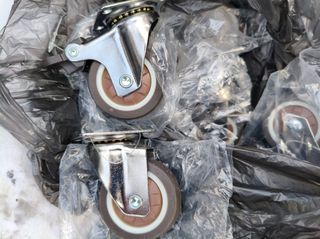 Σετ 4 ροδακια περιστρεφόμενα 6 εκ