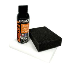 Lampa KIT ΑΝΑΝΕΩΣΗΣ ΚΑΙ ΠΡΟΣΤΑΣΙΑΣ ΔΕΡΜΑΤΩΝ ΣΕ ΜΑΥΡΟ ΧΡΩΜΑ QUIXX BLACK LEATHER COLOUR KIT 50ml