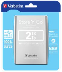 Verbatim Store 'n' Go εξωτερικός σκληρός δίσκος HDD 2,05 TB
