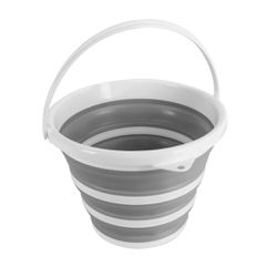 Lampa ΚΟΥΒΑΣ ΠΛΥΣΙΜΑΤΟΣ/ΚΑΛΑΘΙ ΜΕΤΑΦΟΡΑΣ ΑΝΤΙΚΕΙΜΕΝΩΝ ΠΤΥΣΣΟΜΕΝΟΣ 5>25cm ΜΕ ΧΕΙΡΟΛΑΒΗ 10LT ΛΕΥΚΟ/ΓΚΡΙ