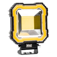 Amio Amio - Προβολέας Εργασίας LED AWL82 FLOOD 48W 3600lm 6500K με σταθερή Κίτρινη LED μπάρα – 9–36V - 1 τεμ. (04426/AM)