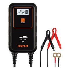 Osram OSRAM - ΦΟΡΤΙΣΤΗΣ/ΣΥΝΤΗΡΗΤΗΣ ΜΠΑΤΑΡΙΑΣ ΜΕ ΟΘΟΝΗ LCD τάση λειτουργίας 12/24V απόδοσης 70-150Ah ένταση ρεύματος 0-8A για Επιβατικά Αυτοκίνητα και Φορτηγά - 1 τεμ. (L.OEBCS908/OA)