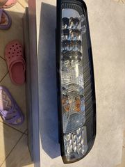 Φανάρι Πίσω Μαύρος 3Π LED κατάλληλο για FORD FIESTA 2002-2008 (JA/JB) - σετ δεξί αριστερό