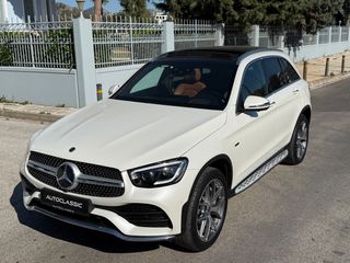 Mercedes-Benz GLC 300 2021 300e AMG Panorama PLUG-IN HYBRID 1ο Χέρι-Ελληνικό FULL EXTRA