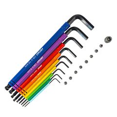 Amio Amio – Κλειδιά Allen Imbus CR-V 1.5-10mm με Μύτες & Αντάπτορα Heavy Duty για Σταθερή Τοποθέτηση Εργαλείου & Καθημερινή Χρήση – Σετ 18 Τεμ. (04787/AM)