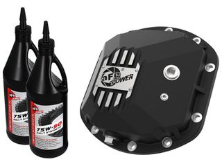 aFe 97-18 Jeep Wrangler TJ/JK Dana 30 Street Series Diff Cover w/ Machined Fins