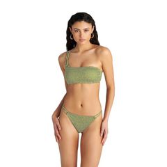 Blu4u Γυναικείο Μαγιό Μπουστάκι Με Εναν Ωμο Jungle Garden SS '26