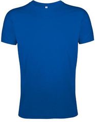 Sol's Regent Fit 00553 Ανδρικό t-shirt κυλινδρικό με στενή γραμμή 100% βαμβάκι Ringspun σεμί-πενιέ ROYAL BLUE-241