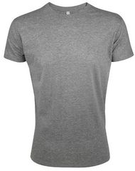Sol's Regent Fit 00553 Ανδρικό t-shirt κυλινδρικό με στενή γραμμή 100% βαμβάκι Ringspun σεμί-πενιέ GREY MELANGE-350