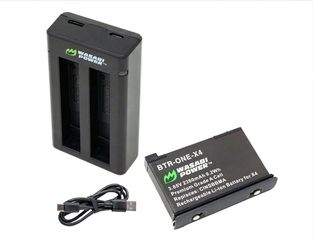 Wasabi Power Battery Kit for Insta360 x4 - x5