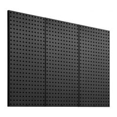 Πάνελ VEVOR Metal Pegboard, 24" x 12" Pegboard, 3 πάνελ, Ατσάλινο μανταλάκι βαρέως τύπου Οργανωτής τοίχου, για Σαλόνι Γκαράζ Αποθήκευση εργαλείων Πάγκος εργασίας Οργάνωση γραφείου Craft Room Κουζίνα Σ