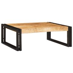 vidaXL Ράφι μπάνιου Καφέ 65 x 50 x 23 εκ Συμπαγές Χοντρό Ξύλο Μάνγκο