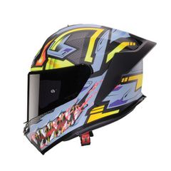 Κράνος Μηχανής Full Face Caberg Roxter Hunter μαύρο/γκρι/κίτρινο fluo