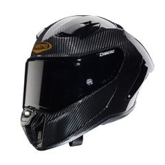 Κράνος Μηχανής Full Face Caberg GP01 Carbon FIM LEVEL 2 + Extra Dark Visor Μαύρο