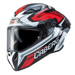 Κράνος Μηχανής Full Face Caberg Drift Evo II Jarama μαύρο/κόκκινο/άσπρο PINLOCK fitted