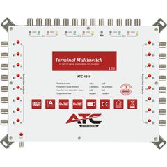 ATC Πολυδιακόπτης ATC-1316 (3 Sat + 1 Ter / 16 Εξόδοι)