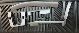 ΕΣΩΤΕΡΙΚΑ ΤΡΙΜ M PACK FACELIFT SILVER CARBON E46 COMPACT-thumb-1